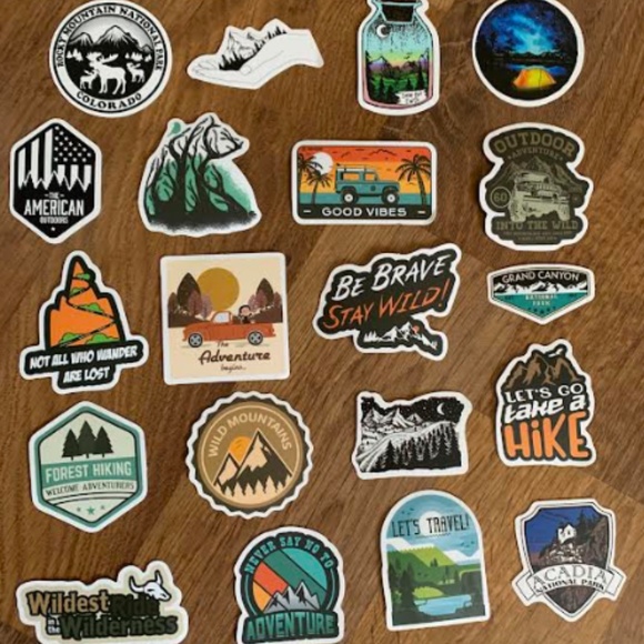 20 Outdoor/National Park Stickers - Picture 2 of 11